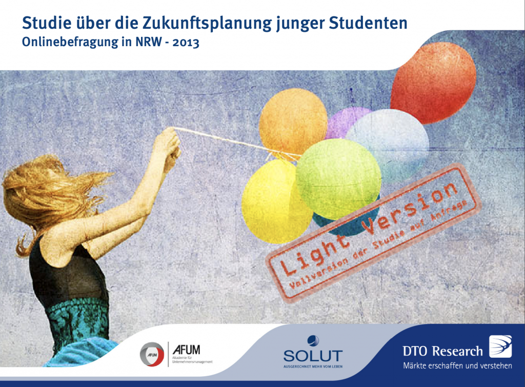Studie über die Zukunftsplanung junger Studenten - AFUM Akademie für Unternehmensmanagement