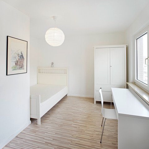 Studentenwohnheim Schlafzimmer - AFUM Akademie für Unternehmensmanagement